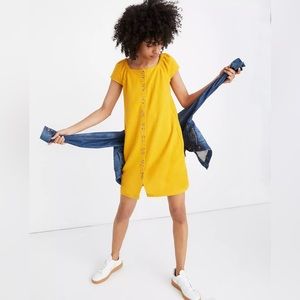 Madewell - Texture & Thread Cap-Sleeve Dress - Medium